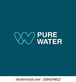 Logo template for water companies.