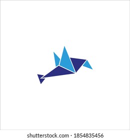 logo templet icon wings vector