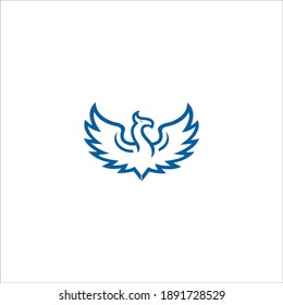 logo templet vector eagle icon