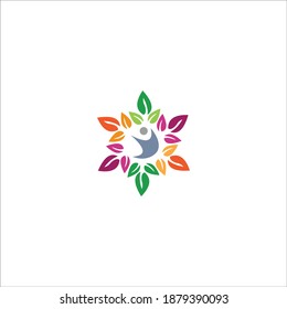 logo templet vector icon life