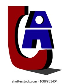 logo text design illustration