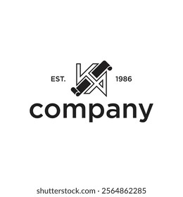 A logo with the text 'EST. 1986' and 'company' below a stylized design.