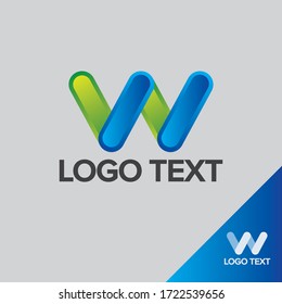Logo Text With two alphabet 