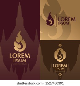Logo Thai Art vector modern style 