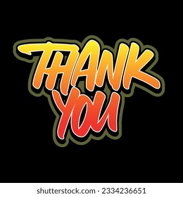 LOGO GRACIAS VECTOR GRAPHIC LETTERING