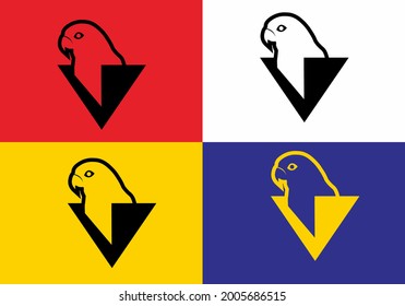 The logo that can be used as a brand logo or company icon. This logo is suitable for various backgrounds and vector colors that can be changed according to consumer needs.
