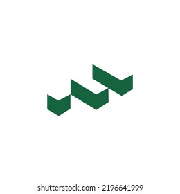 a logo that combines the letter f with building