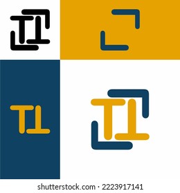 un logotipo que combina las letras T y L en doble