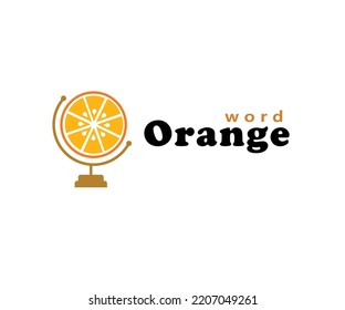 
The logo that depicts oranges and also a globe makes this logo bright with a combination of orange, yellow and brown colors. a logo that is suitable for use by a beverage business or a fruit business