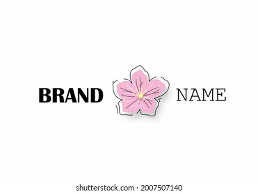 un logotipo que muestra una impresión relajada, agradable y armoniosa.