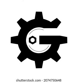 Logo That Formed Gear That Forms Stock Vector (royalty Free) 2074750648 