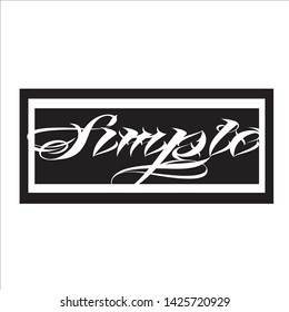 
A logo that has a meaning of simplicity