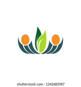 a logo that invites us to socialize with nature