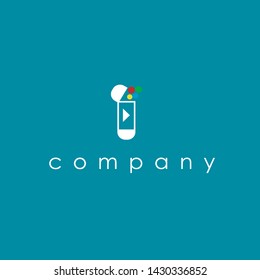 
the logo that represents the capsule and the music player media