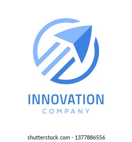 The logo that symbolizes speed, process, success