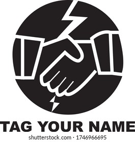 A logo that symbolizes a warm friendship