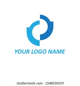 
a logo that is uniquely shaped and attractive
