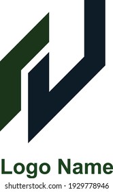 In the logo there are two letters, namely the letters R and J, then combined with two equivalent colors, so that it looks more elegant with a slightly darker color.