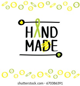 Logo for things made by hands