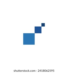 Logo three circle design template element with blank background