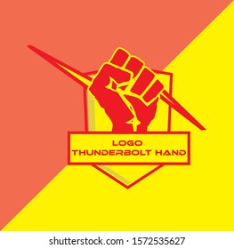 Logo Thunder Bolt.Lighting Bold Icon. Thunder Lightning Icons.vector Illustration