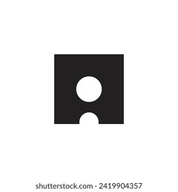Logo-Ticket für Menschen Design-Vorlage