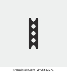 Logo tickets with blank background