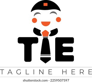 LOGO TIE HAPPY SMILE FACE