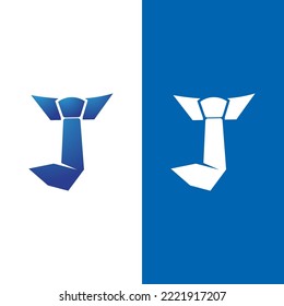 logo tie symbol icon vector design illustration template