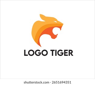 logo tiger for animal lover and company