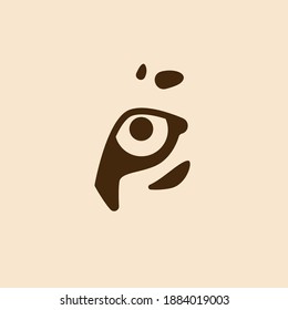 Logotipo con manchas de ojo y tigre