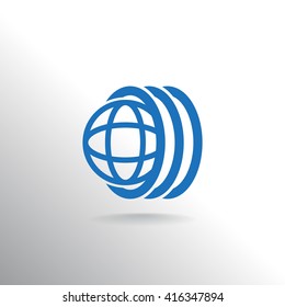 Logo tires icon
