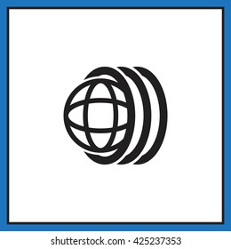 Logo tires icon