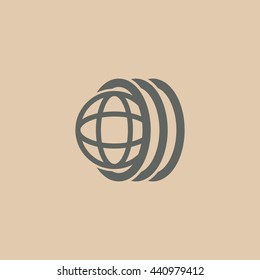 Logo tires icon