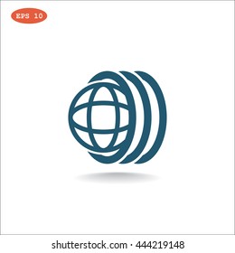 Logo tires icon Vector