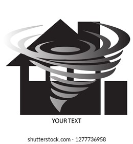 Logo Tornado Sign