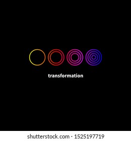 Logo Transform, Icon Change, Icon Growth, Symbol Training, Evolution; Business Development; Logo Education, Brand; Business Coach; Evolution Sign, Personal Life Coaching