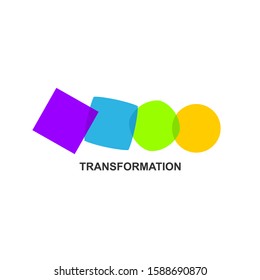 Logo Transform, Icon Change, Icon Growth, Evolution; Business Development; Logo Education, Brand; Business Coach; Evolution Sign, Personal Life Coaching.