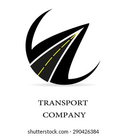Logo Transport Company Stock Vector (Royalty Free) 290426384