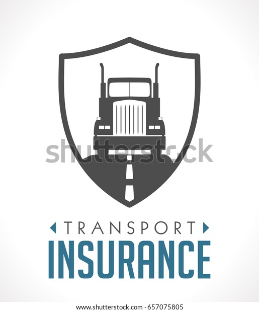 Logo -\
transport and logistics insurance\
concept