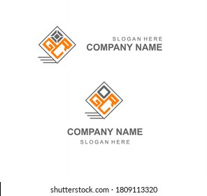 logo transportation home delivery letters GRU