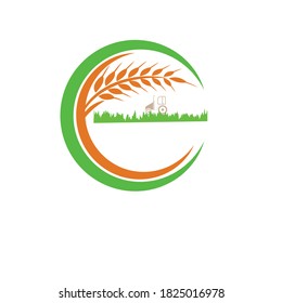 Logo transported wheat in a circle.