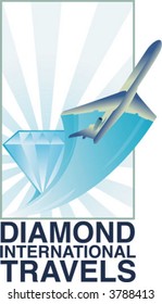 Logo for a travel agency