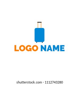 Logo travel bag. Logo Luggage