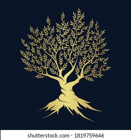 The logo of a tree