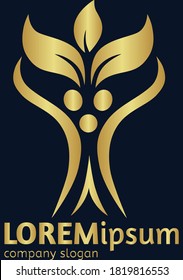 The logo of a tree