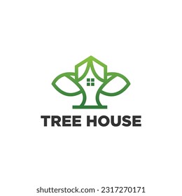 Logo Tree House for environmental care related businesses.