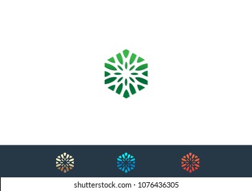 Logo of Tree leaf ecology nature element vector template design