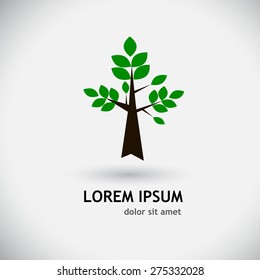 logo tree. Vector