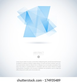 logo triangle conceptual vector trendy background with triangle item logo triangle straight water star colourful conceptual background scene colorful digital cloud trendy site blue clouds luxurious li